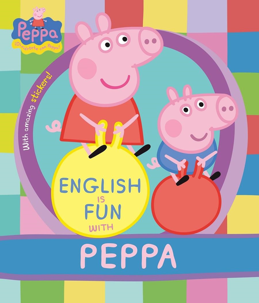 PEPPA PIG. ENGLISH IS FUN WITH PEPPA | 9788437281247 | EQUIPO PSICOPEDAGÓGICO SANTILLANA EDICIONES GENERALES/ALTEA | Llibreria L'Altell - Llibreria Online de Banyoles | Comprar llibres en català i castellà online - Llibreria de Girona