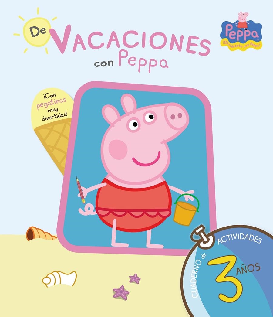 PEPPA PIG. DE VACACIONES CON PEPPA (CUADERNO DE VACACIONES 3 AÑOS) | 9788437281193 | EQUIPO PSICOPEDAGÓGICO SANTILLANA EDICIONES GENERALES/ALTEA | Llibreria L'Altell - Llibreria Online de Banyoles | Comprar llibres en català i castellà online - Llibreria de Girona