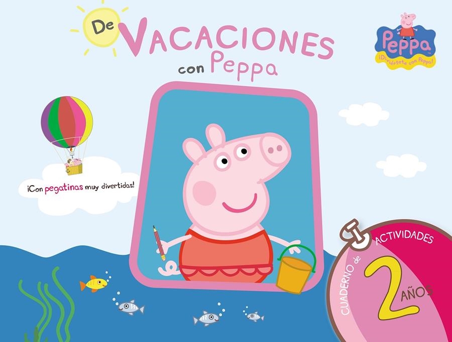 PEPPA PIG. DE VACACIONES CON PEPPA (CUADERNO DE VACACIONES 2 AÑOS) | 9788437281186 | EQUIPO PSICOPEDAGÓGICO SANTILLANA EDICIONES GENERALES/ALTEA | Llibreria L'Altell - Llibreria Online de Banyoles | Comprar llibres en català i castellà online - Llibreria de Girona