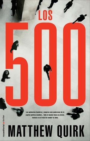 LOS 500 | 9788499184654 | QUIRK, MATTHEW | Llibreria Online de Banyoles | Comprar llibres en català i castellà online
