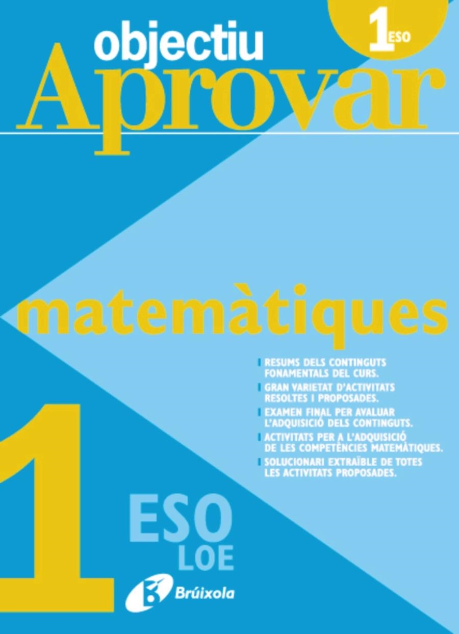 MATEMATIQUES 1 ESO | 9788499060132 | FERNÁNDEZ-CANO LÓPEZ, JOSÉ ÁNGEL/ARCE LLACH, FERNANDO/ROIG COMPANY, ALBERT | Llibreria L'Altell - Llibreria Online de Banyoles | Comprar llibres en català i castellà online - Llibreria de Girona