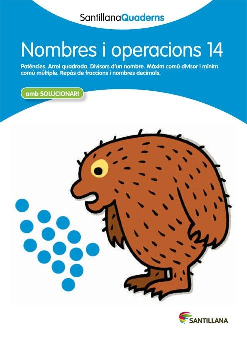QDN 14 NOMBRES I OPERACIONS CATAL ED12 | 9788468013954 | VARIOS AUTORES | Llibreria L'Altell - Llibreria Online de Banyoles | Comprar llibres en català i castellà online - Llibreria de Girona