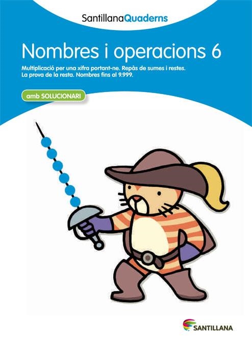 QDN 6 NOMBRES I OPERACIONS CATAL ED12 | 9788468013879 | VARIOS AUTORES | Llibreria L'Altell - Llibreria Online de Banyoles | Comprar llibres en català i castellà online - Llibreria de Girona