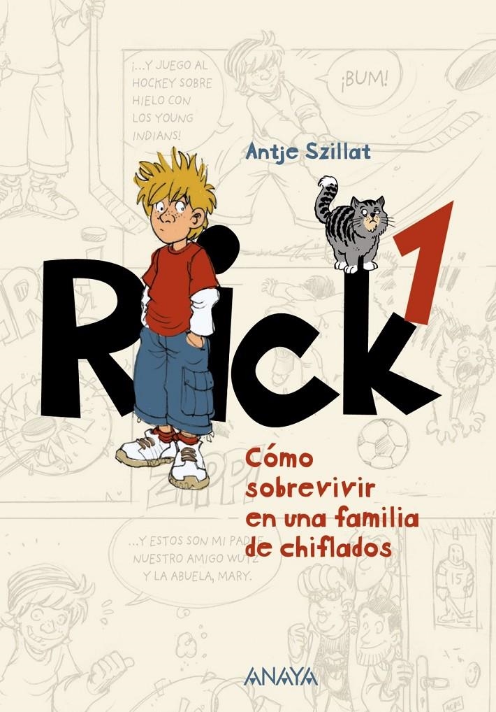 RICK 1: COMO SOBREVIVIR EN UNA FAMILIA DE CHIFLADOS | 9788467829419 | SZILLAT, ANTJE  | Llibreria L'Altell - Llibreria Online de Banyoles | Comprar llibres en català i castellà online - Llibreria de Girona