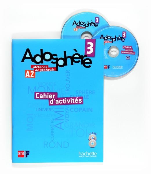 ADOSPHÈRE 3ESO CAHIER D'ACTIVITÉS | 9788467545821 | GALLON, FABIENNE/MACQUART MARTIN, CATHERINE | Llibreria L'Altell - Llibreria Online de Banyoles | Comprar llibres en català i castellà online - Llibreria de Girona