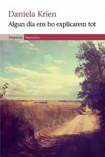 ALGUN DIA ENS HO EXPLICAREM TOT | 9788497878395 | KRIEN, DANIELA  | Llibreria Online de Banyoles | Comprar llibres en català i castellà online