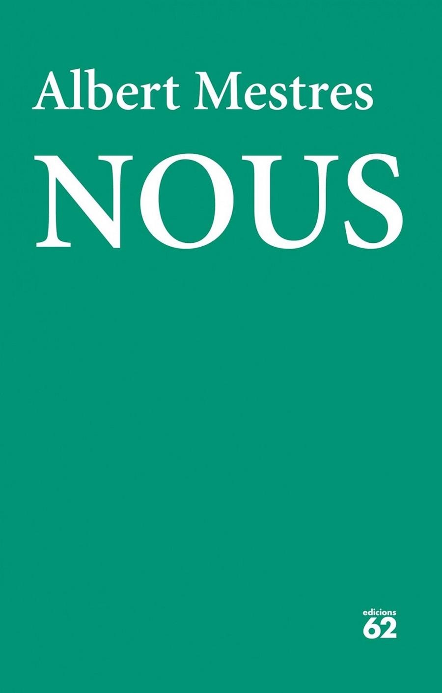 NOUS | 9788429771817 | MESTRES EMILIO, ALBERT  | Llibreria L'Altell - Llibreria Online de Banyoles | Comprar llibres en català i castellà online - Llibreria de Girona