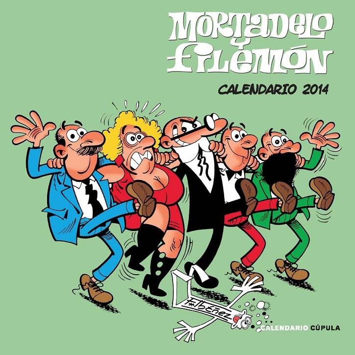 CALENDARIO MORTADELO Y FILEMÓN 2014 | 9788448011192 | AA. VV. | Llibreria L'Altell - Llibreria Online de Banyoles | Comprar llibres en català i castellà online - Llibreria de Girona