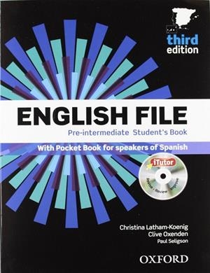 NEW ENGLISH FILE PRE INTERMEDIATE WITH KEY | 9780194598934 | VARIOS AUTORES | Llibreria L'Altell - Llibreria Online de Banyoles | Comprar llibres en català i castellà online - Llibreria de Girona