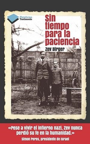 SIN TIEMPO PARA LA PACIENCIA | 9788415577560 | BIRGER, ZEV | Llibreria Online de Banyoles | Comprar llibres en català i castellà online
