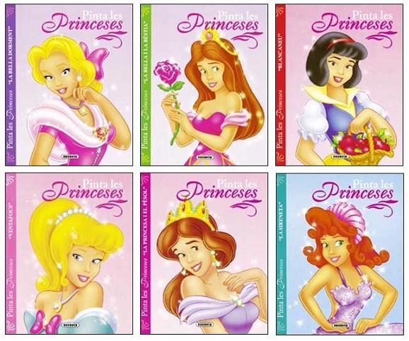 PINTA LES PRINCESES | 9788430563463 | SUSAETA, EQUIPO | Llibreria Online de Banyoles | Comprar llibres en català i castellà online
