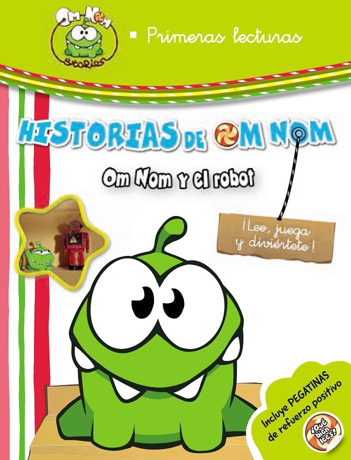 CUT THE ROPE. HISTORIAS DE OM NOM. OM NOM Y EL ROBOT | 9788437200620 | ZEPTOLAB UK LIMITED | Llibreria L'Altell - Llibreria Online de Banyoles | Comprar llibres en català i castellà online - Llibreria de Girona