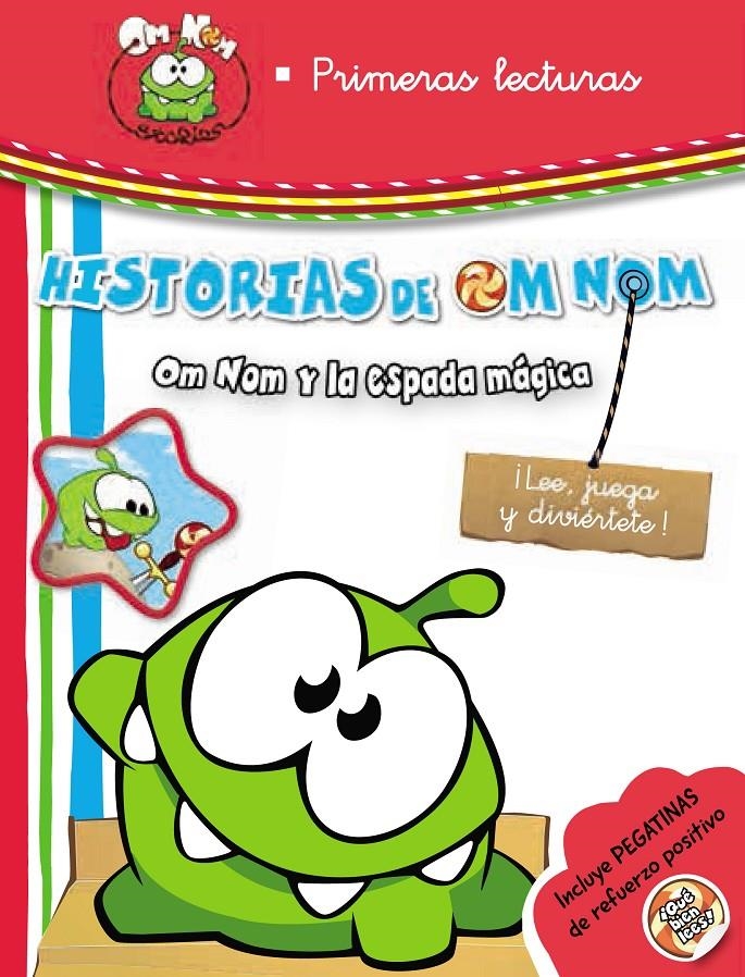 CUT THE ROPE. HISTORIAS DE OM NOM. OM NOM Y LA ESPADA MÁGICA | 9788437200637 | ZEPTOLAB UK LIMITED | Llibreria L'Altell - Llibreria Online de Banyoles | Comprar llibres en català i castellà online - Llibreria de Girona