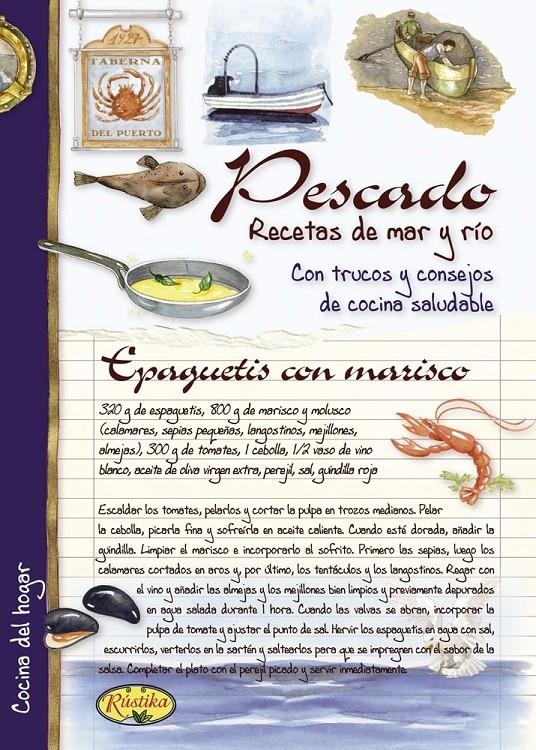 PESCADO. RECETAS DE MAR Y RÍO | 9788415401162 | SCUDELOTTI, CHIARA | Llibreria L'Altell - Llibreria Online de Banyoles | Comprar llibres en català i castellà online - Llibreria de Girona