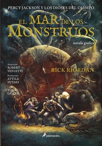 MAR DE LOS MONSTRUOS, EL. PERCY JACKSON Y LOS DIOSES DEL OLIMPO | 9788498385489 | RIORDAN, RICK | Llibreria Online de Banyoles | Comprar llibres en català i castellà online