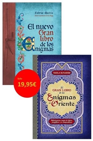 PACK EL NUEVO GRAN LIBRO DE LOS ENIGMAS + EL GRAN LIBRO DE LOS ENIGMAS DE ORIENT | 9788490560945 | MAZZA , FABRICE | Llibreria L'Altell - Llibreria Online de Banyoles | Comprar llibres en català i castellà online - Llibreria de Girona