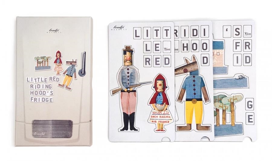 LITTLE RED RIDING HOOD MAGNETS LONDJI | 8436530160501 | Llibreria L'Altell - Llibreria Online de Banyoles | Comprar llibres en català i castellà online - Llibreria de Girona