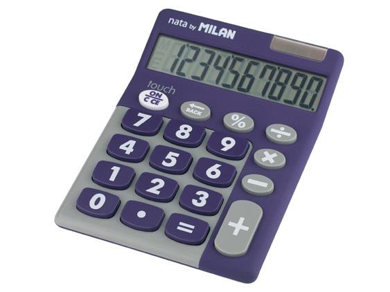 CALCULADORA MILAN RUBBER TOUCH LILA | 8411574044901 | Llibreria L'Altell - Llibreria Online de Banyoles | Comprar llibres en català i castellà online - Llibreria de Girona