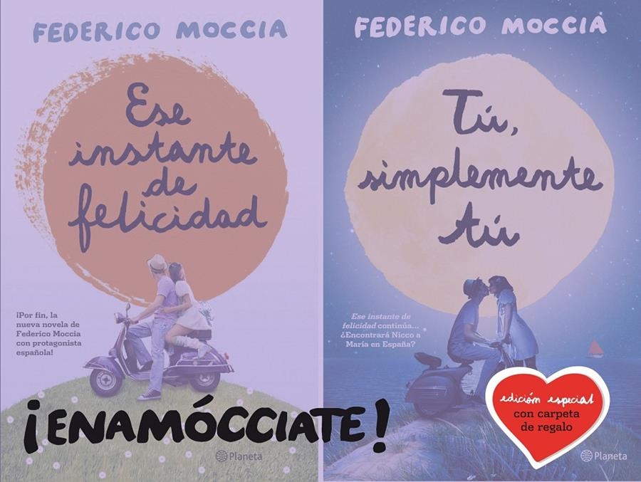 ESTUCHE ESE INSTANTE + TÚ, SIMPLEMENTE TÚ | 9788408128649 | MOCCIA, FEDERICO  | Llibreria L'Altell - Llibreria Online de Banyoles | Comprar llibres en català i castellà online - Llibreria de Girona