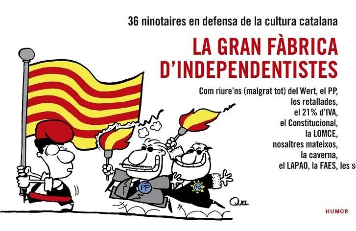 LA GRAN FÀBRICA D'INDEPENDENTISTES | 9788416139026 | EN DEFENSA DE LA CULTURA CATALANA, NINOTAIRES | Llibreria L'Altell - Llibreria Online de Banyoles | Comprar llibres en català i castellà online - Llibreria de Girona