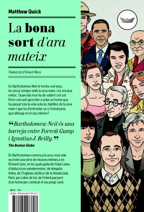 BONA SORT D'ARA MATEIX, LA | 9788494173707 | QUICK, MATTHEW | Llibreria L'Altell - Llibreria Online de Banyoles | Comprar llibres en català i castellà online - Llibreria de Girona