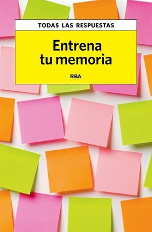 ENTRENA TU MEMORIA | 9788490561249 | VARIOS AUTORES | Llibreria L'Altell - Llibreria Online de Banyoles | Comprar llibres en català i castellà online - Llibreria de Girona