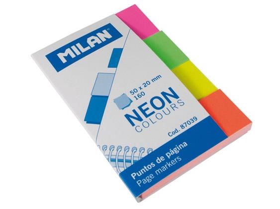 MARCA PÀGINES MILAN NEÓN COLOURS COD. 87039 | 8411574870395 | Llibreria Online de Banyoles | Comprar llibres en català i castellà online