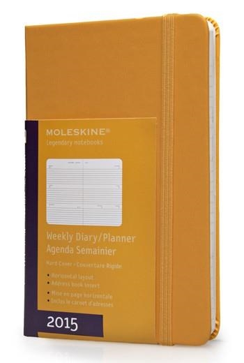 2015  WEEKLY DIARY HORIZONTAL ORANGE YELLOW P | 9788867322367 | Llibreria Online de Banyoles | Comprar llibres en català i castellà online