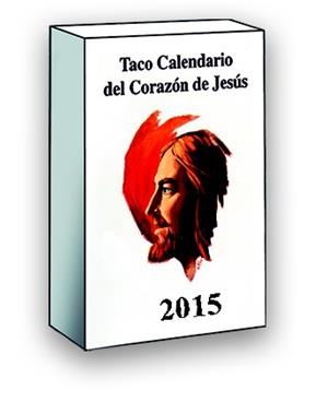 TACO CALENDARIO DEL CORAZÓN DE JESÚS 2015 CLASICO | 9788427135710 | Llibreria Online de Banyoles | Comprar llibres en català i castellà online