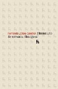 DICCIONARIO DE TERMINOS FILOLOGICOS | 9788424900427 | LAZARO CARRETER, FERNANDO | Llibreria Online de Banyoles | Comprar llibres en català i castellà online
