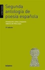 SEGUNDA ANTOLOGIA DE POESIA ESPAÑOLA | 9788424652760 | Llibreria Online de Banyoles | Comprar llibres en català i castellà online