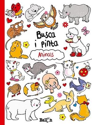 BUSCA I PINTA- ANIMALS | 9789037493689 | Llibreria Online de Banyoles | Comprar llibres en català i castellà online