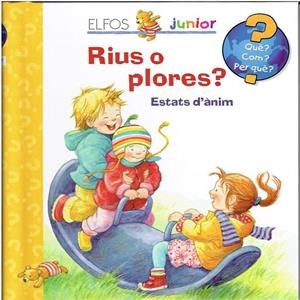 QUÈ? JUNIOR. RIUS O PLORES? | 9788484234104 | Llibreria Online de Banyoles | Comprar llibres en català i castellà online