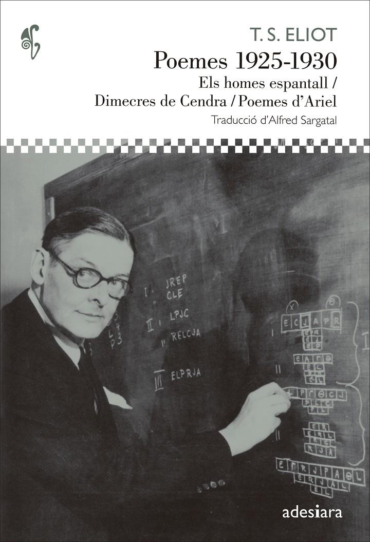 POEMES 1925-1930 | 9788492405855 | ELIOT, T.S. | Llibreria L'Altell - Llibreria Online de Banyoles | Comprar llibres en català i castellà online - Llibreria de Girona