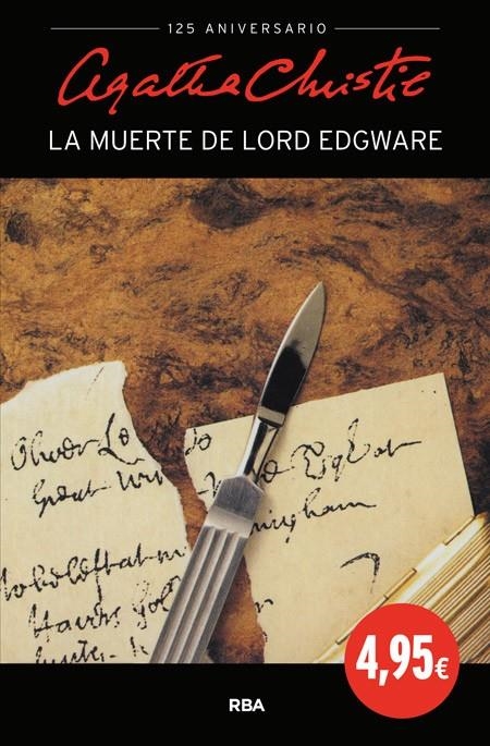 MUERTE DE LORD EDGWARE, LA | 9788490564349 | CHRISTIE , AGATHA | Llibreria L'Altell - Llibreria Online de Banyoles | Comprar llibres en català i castellà online - Llibreria de Girona