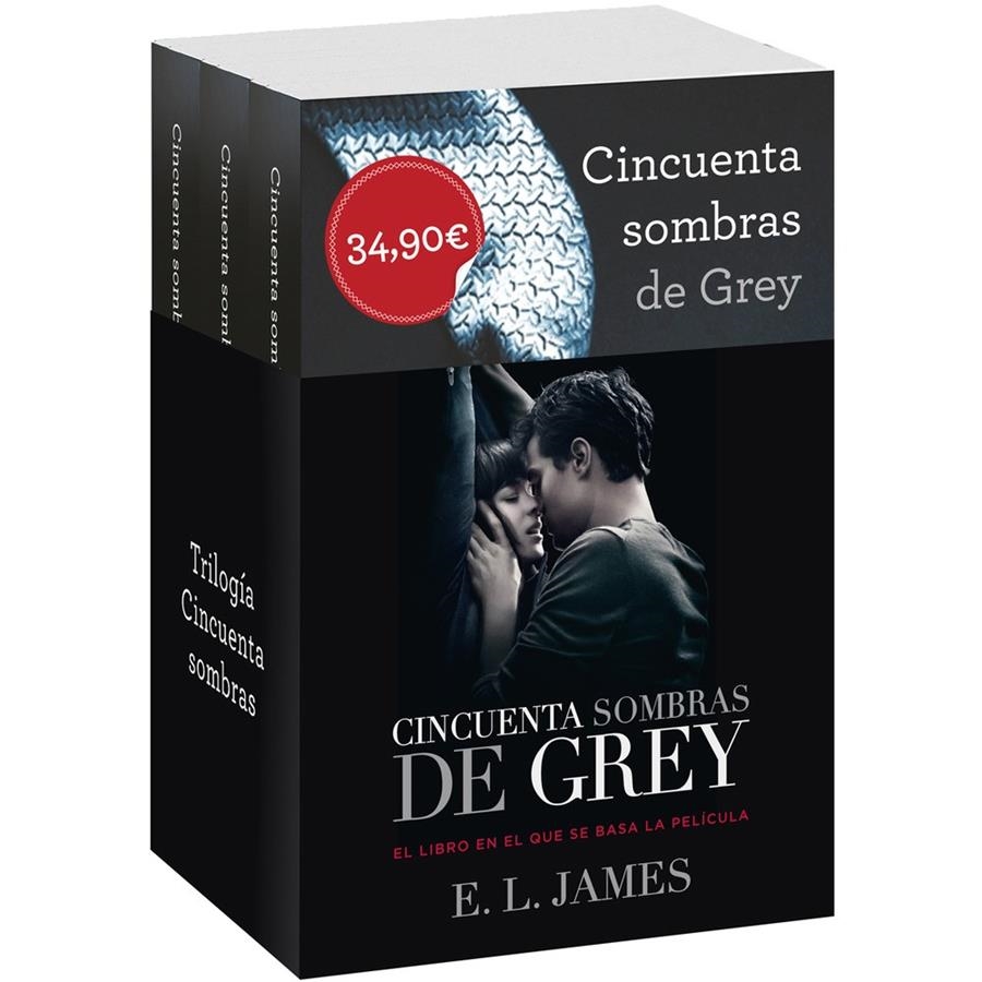 PACK CINCUENTA SOMBRAS DE GREY | 9788425352881 | JAMES, E. L. | Llibreria L'Altell - Llibreria Online de Banyoles | Comprar llibres en català i castellà online - Llibreria de Girona