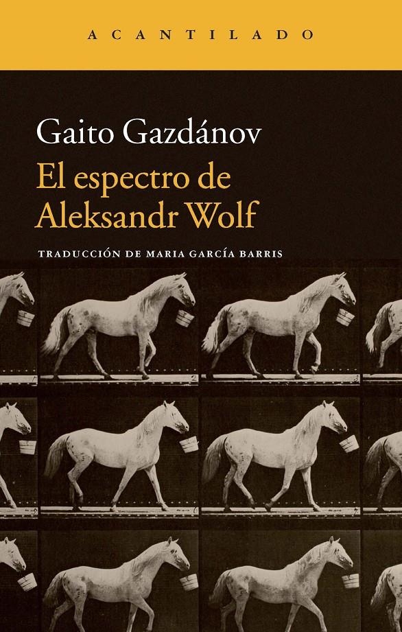 ESPECTRO DE ALEKSANDR WOLF, EL | 9788416011414 | GAZDÁNOV, GAITO/GARCÍA BARRIS, MARÍA | Llibreria L'Altell - Llibreria Online de Banyoles | Comprar llibres en català i castellà online - Llibreria de Girona