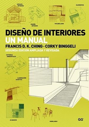DISEÑO DE INTERIORES | 9788425227905 | D.K. CHING, FRANCIS/BINGGELI, CORKY | Llibreria L'Altell - Llibreria Online de Banyoles | Comprar llibres en català i castellà online - Llibreria de Girona