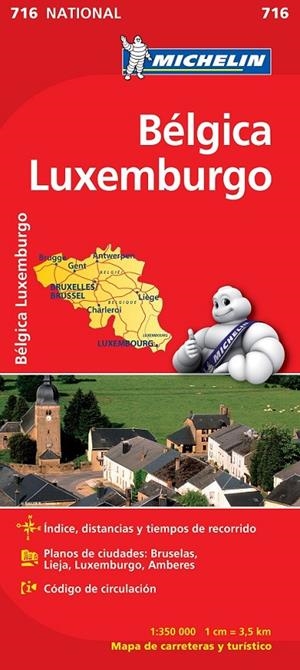 MAPA NATIONAL BÉLGICA LUXEMBURGO | 9782067170728 | VARIOS AUTORES | Llibreria Online de Banyoles | Comprar llibres en català i castellà online