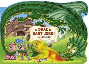 EL DRAC DE SANT JORDI PER A PINTAR | 9788467737417 | SUSAETA, EQUIP | Llibreria L'Altell - Llibreria Online de Banyoles | Comprar llibres en català i castellà online - Llibreria de Girona