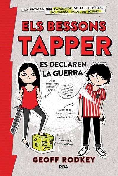 ELS BESSONS TAPPER ES DECLAREN LA GUERRA | 9788427208704 | RODKEY , GEOFF | Llibreria L'Altell - Llibreria Online de Banyoles | Comprar llibres en català i castellà online - Llibreria de Girona