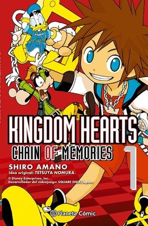 KINGDOM HEARTS CHAIN OF MEMORIES 1 | 9788416244614 | AMANO, SHIRO | Llibreria L'Altell - Llibreria Online de Banyoles | Comprar llibres en català i castellà online - Llibreria de Girona