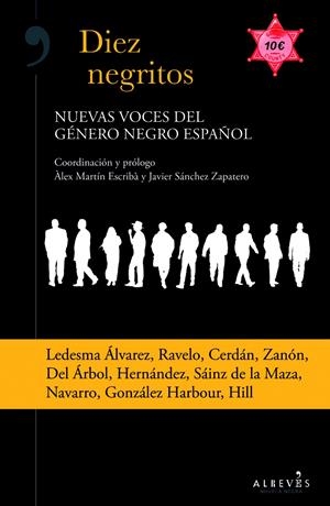DIEZ NEGRITOS | 9788415900979 | MARTÍN ESCRIBÀ, ÀLEX/SÁNCHEZ ZAPATERO, JAVIER | Llibreria Online de Banyoles | Comprar llibres en català i castellà online