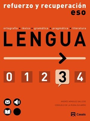 REFUERZO Y RECUPERACIÓN DE LENGUA 3 ESO (2015) | 9788421854860 | DE LA RUBIA GUIJARRO, CONSUELO/MINGUEZ GALLEGO, ANDRÉS | Llibreria Online de Banyoles | Comprar llibres en català i castellà online