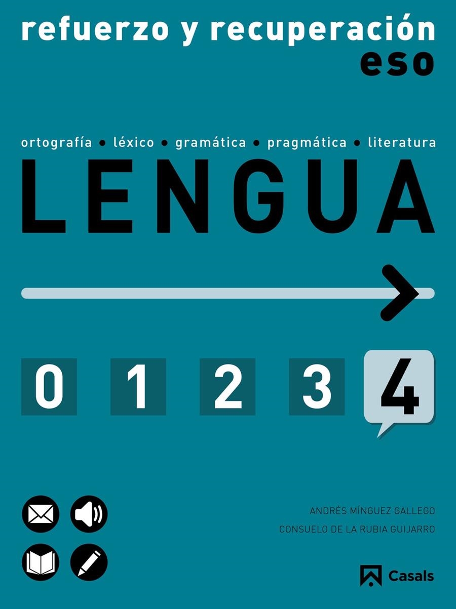 REFUERZO Y RECUPERACIÓN DE LENGUA 4 ESO (2015) | 9788421857533 | MINGUEZ GALLEGO, ANDRES/DE LA RUBIA GUIJARRO, CONSUELO | Llibreria L'Altell - Llibreria Online de Banyoles | Comprar llibres en català i castellà online - Llibreria de Girona