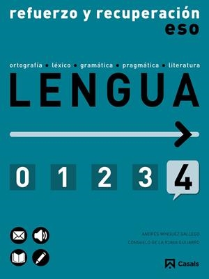 REFUERZO Y RECUPERACIÓN DE LENGUA 4 ESO (2015) | 9788421857533 | MINGUEZ GALLEGO, ANDRES/DE LA RUBIA GUIJARRO, CONSUELO | Llibreria Online de Banyoles | Comprar llibres en català i castellà online
