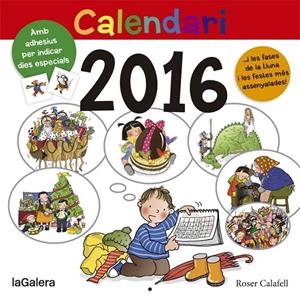 CALENDARI GALERA 2016 | 9788424656645 | CALAFELL, ROSER | Llibreria L'Altell - Llibreria Online de Banyoles | Comprar llibres en català i castellà online - Llibreria de Girona