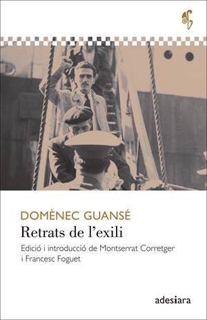 RETRATS DE L'EXILI | 9788492405947 | GUANSÉ I SALESAS, DOMÈNC | Llibreria Online de Banyoles | Comprar llibres en català i castellà online
