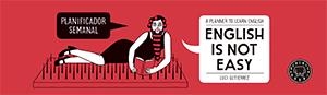 ENGLISH IS NOT EASY - PLANIFICADOR | 9788416290451 | GUTIÉRREZ, LUCI | Llibreria Online de Banyoles | Comprar llibres en català i castellà online