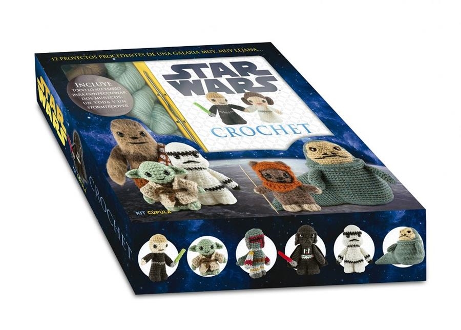 KIT STAR WARS CROCHET | 9788448021580 | COLLIN, LUCY | Llibreria L'Altell - Llibreria Online de Banyoles | Comprar llibres en català i castellà online - Llibreria de Girona